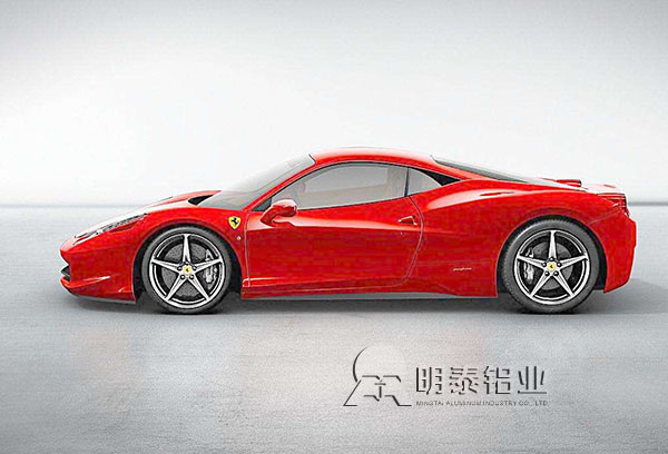 河南尊龙凯时铝业公司的6063合金铝板在汽车的应用