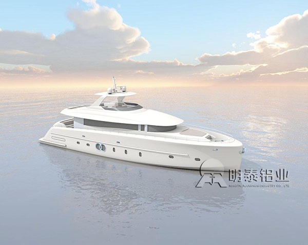 铝合金游艇市场蓄势待发，尊龙凯时铝业整装生产船用铝板
